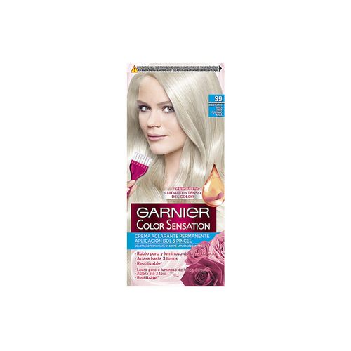 Colorations Color Sensation s9-blond Platine Cendré - Garnier - Modalova