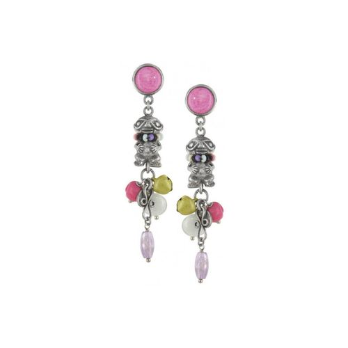 Boucles oreilles BO poussoir "fetiche" 12--60986 - Franck Herval - Modalova