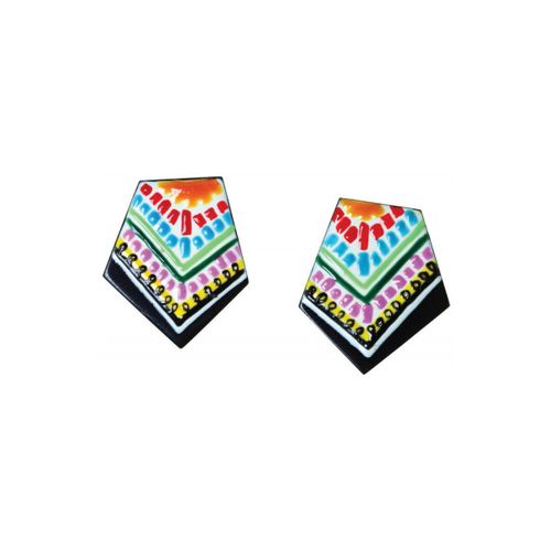 Boucles oreilles Boucles d'oreilles KEIKO puces - Franck Herval - Modalova
