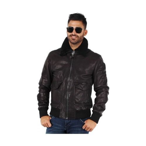 Blouson Blouson en cuir ref 44557 Marron - Daytona - Modalova