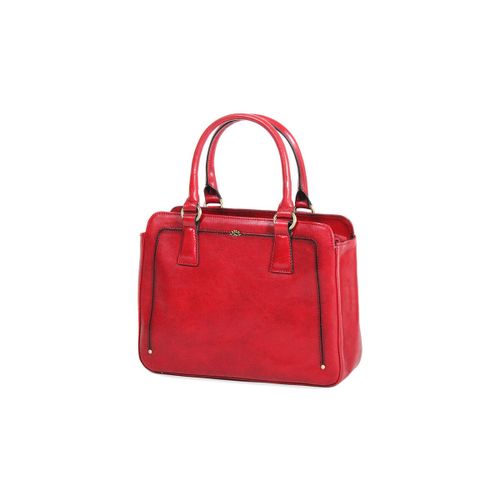 Sac à main Sac À Main Cuir De Vachette Collet Végétal 66804 - Katana - Modalova
