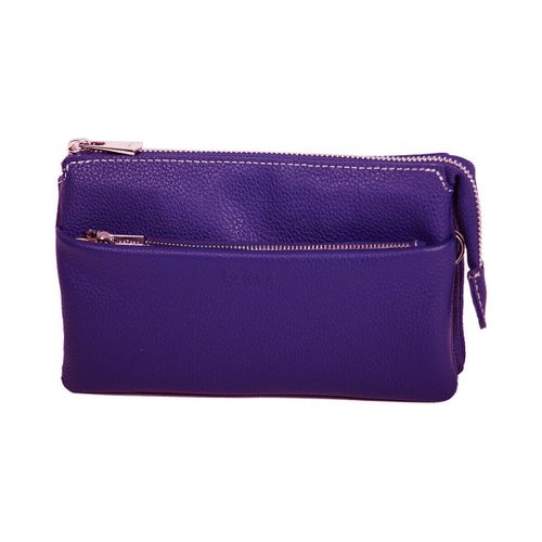 Pochette Pochette En Cuir De Vachette Grainé 69600 - Katana - Modalova