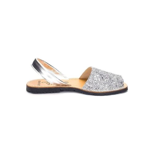 Sandales plates Couleurs 201 G Argent - Colores - Modalova