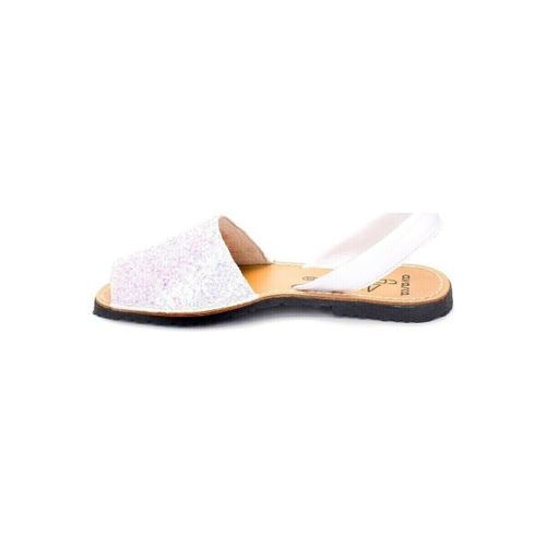 Sandales plates Couleurs 201 G Blanc - Colores - Modalova