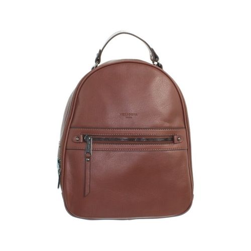 Sac a dos Sac à dos en cuir ref 43161 fauve 23*30*10 cm - Hexagona - Modalova