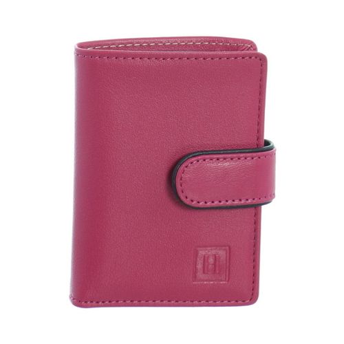 Portefeuille Petit porte-cartes cuir ref_40922 Fushia/ - Hexagona - Modalova