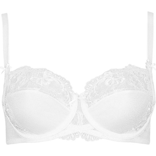 Emboitants Soutien-gorge armaturé Caroline blanc - bonnets F et G - Lisca - Modalova