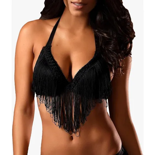 Triangles / Sans armatures Soutien-gorge à franges push-up Sexy - Lascana - Modalova