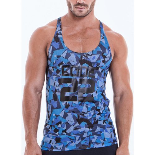 T-shirt Débardeur training Camo Code22 - Code 22 - Modalova