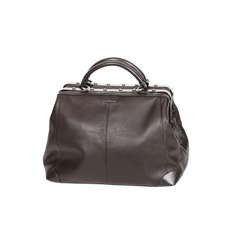 Sac de voyage Sac Squaremouth Cuir De Vachette 83254 - Taille M - Katana - Modalova