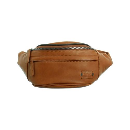 Sac banane Bananes en cuir ref 46641 Marron 30*13*6 cm - David William - Modalova