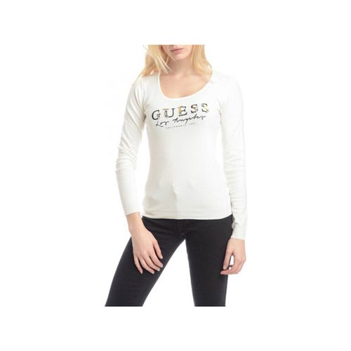 Pull Guess Pull Femme Alyssa Blanc - Guess - Modalova