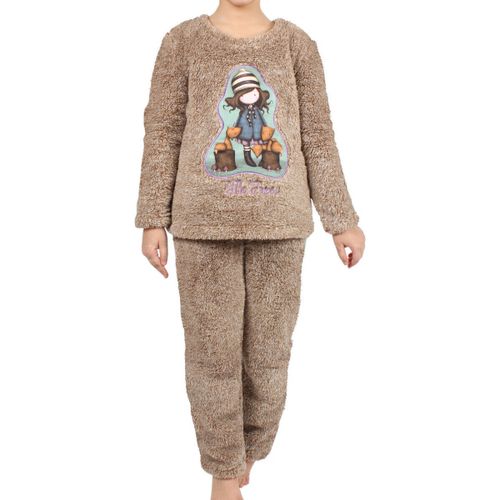 Pyjamas / Chemises de nuit Pyjama manches longues pantalon Corel The Foxes marron Santoro - Admas - Modalova
