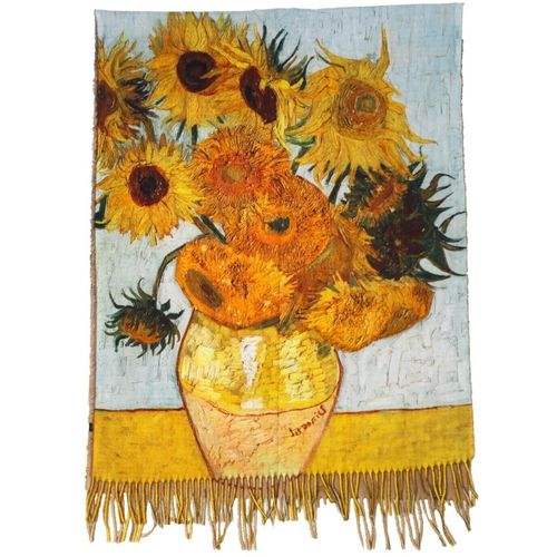 Echarpe Echarpe "Tournesol" Van Gogh F, Jaune - Kebello - Modalova