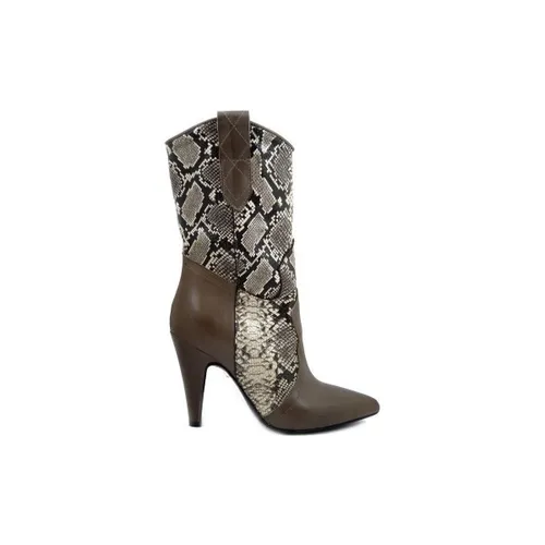 Bottes Botte, Zip, Cuir douce-MA331 - Osvaldo Pericoli - Modalova