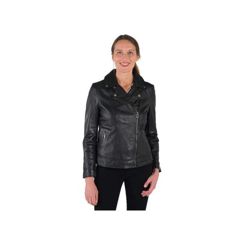 Veste BREDA CURVE SHEEP MANILA BLACK - Rose Garden - Modalova