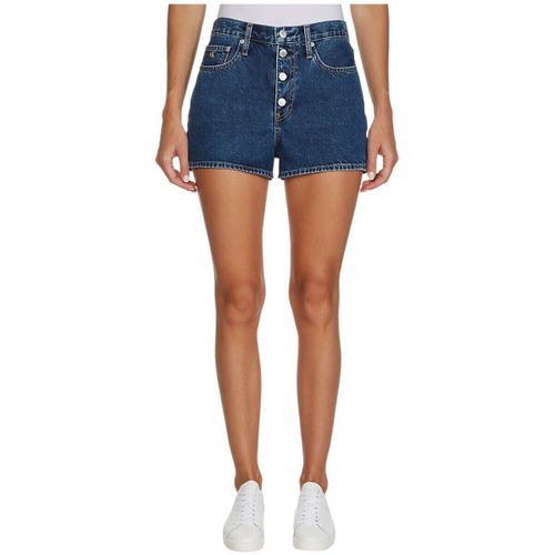 Short Short en jean ref_49191 Dark Blue - Calvin Klein Jeans - Modalova