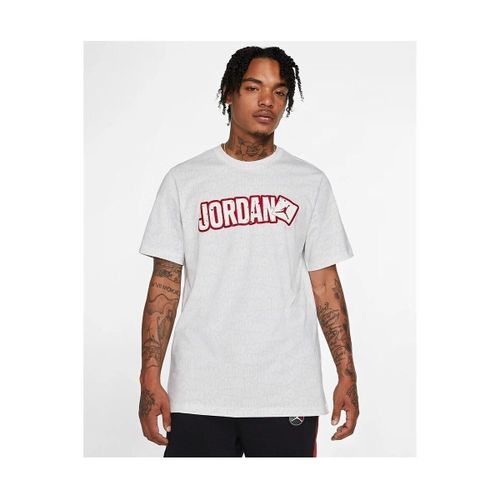 T-shirt Jordan Air Brand Sticker - Nike - Modalova