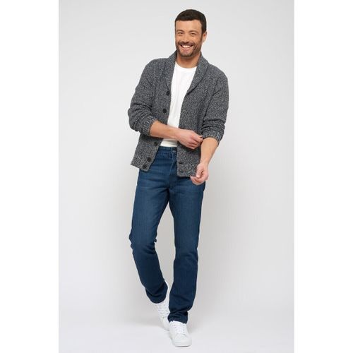 Pantalons droit Pantalon 5 poches denim, coupe droite, ton fonc - Main Road 650 - Modalova