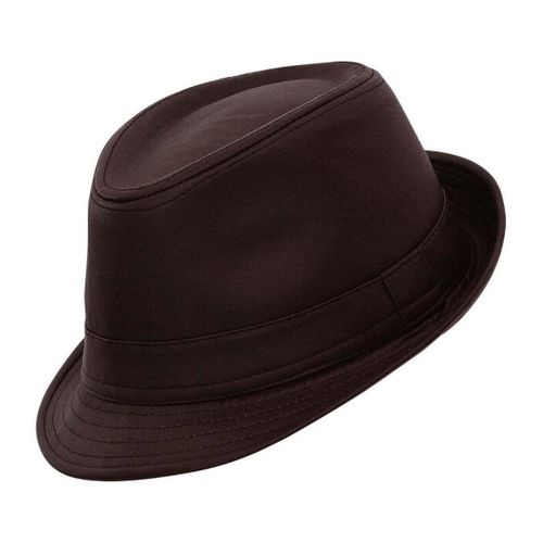 Chapeau Chapeau trilby façon cuir MAX T59 - Chapeau-Tendance - Modalova