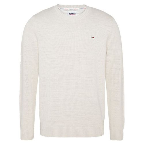 Sweat-shirt Pull ref_50358 Beige - Tommy Jeans - Modalova