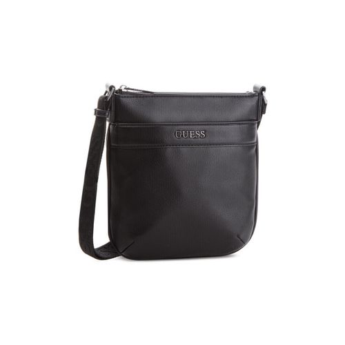 Sac Sacoche City MINI FLAT HM6537 Noir - Guess - Modalova