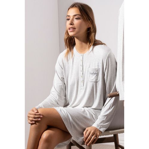 Chemises de nuit Chemise nuit Do Not Forget To Smile - Admas - Modalova