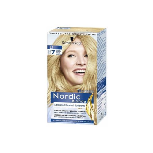 Colorations Nordic Blonde L1 Éclaircissant Intensif 0% Ammoniaque - Schwarzkopf - Modalova