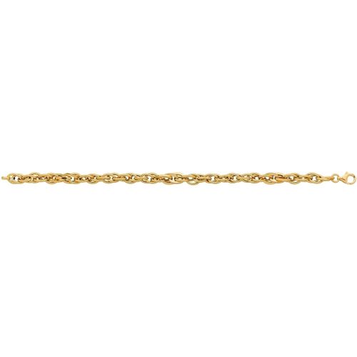 Bracelets Bracelet maille forçat double lisse - Brillaxis - Modalova
