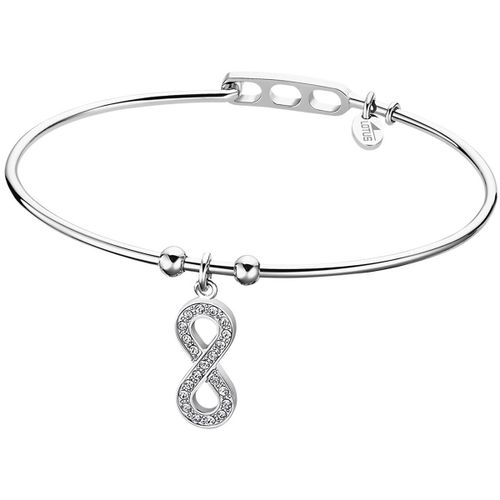 Bracelets Jonc Millennial Infini acier zirconium - Lotus - Modalova