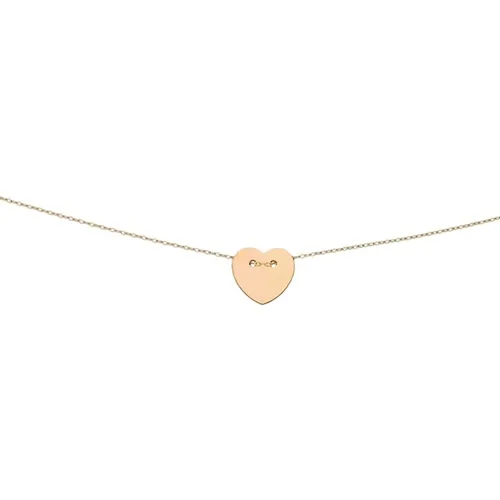 Collier Collier coeur coulissant or 750/1000 - Brillaxis - Modalova