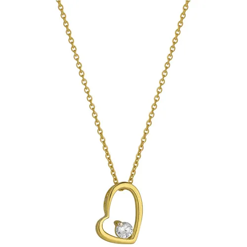 Collier Collier coeur coulissant or 9 carats - Brillaxis - Modalova