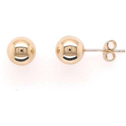 Boucles oreilles Boucle d'oreilles Boule 7 mm or 750/1000 - Brillaxis - Modalova