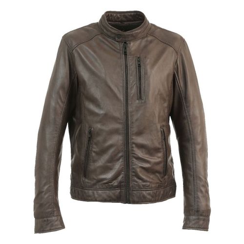 Blouson Blouson en cuir Agent ref 50770 Marron - Oakwood - Modalova