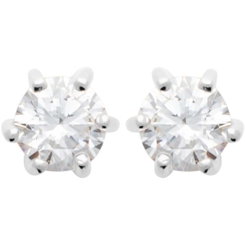 Boucles oreilles Boucles d'oreilles argent 4 mm - Brillaxis - Modalova