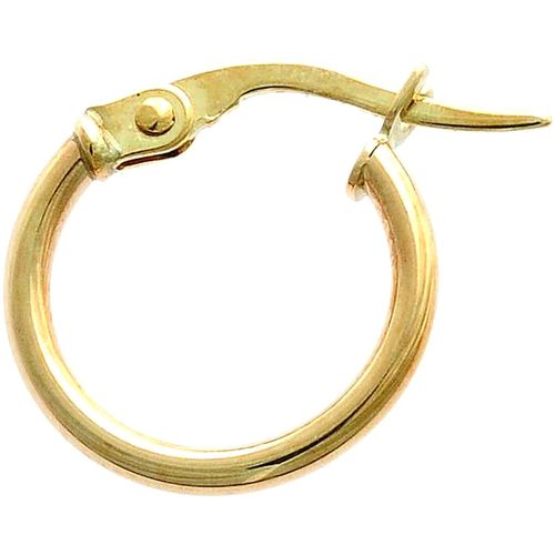Boucles oreilles Créoles or jaune 9 carats 10mm - Brillaxis - Modalova