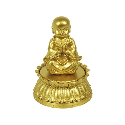 Statuettes et figurines Bouddha Avec Une Boîte Dorée - Signes Grimalt - Modalova