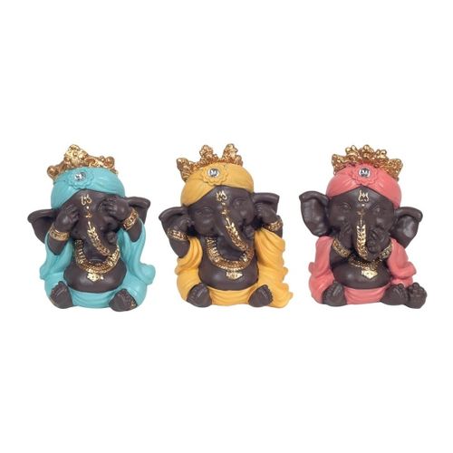 Statuettes et figurines Ganesh Je Ne Vois Pas - J'Entends - Je Parle 3U - Signes Grimalt - Modalova