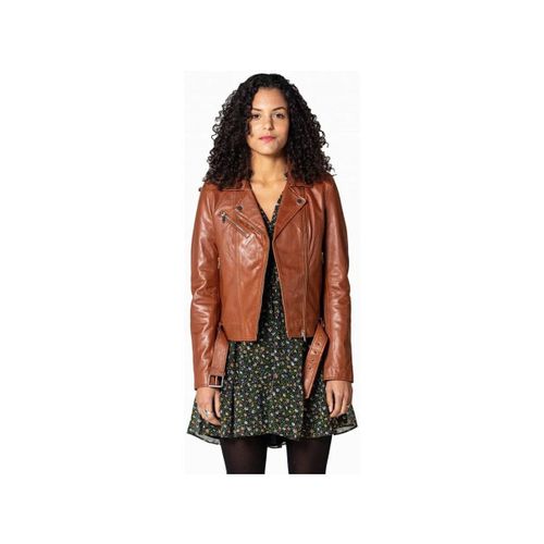 Veste LAURIE LAMB CASTEL DARK COGNAC ZZ - Rose Garden - Modalova