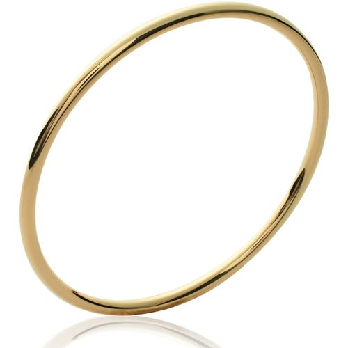 Bracelets Bracelet jonc rond plaqué or 62mm - Brillaxis - Modalova