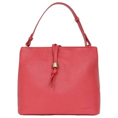Sac à main Sac à main cuir ref 52162 Rouge 25*21.5*13.5 - Hexagona - Modalova
