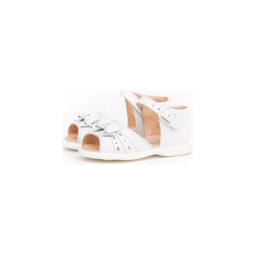 Sandales plates 924 White Sandal - Angelitos - Modalova