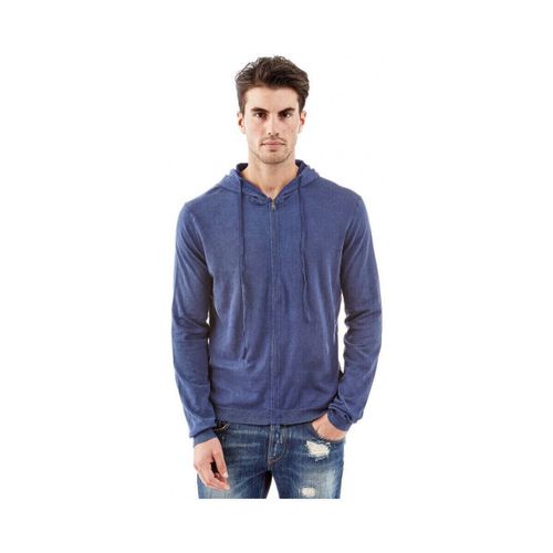 Sweat-shirt Sweat à capuche Franco Bleu - Guess - Modalova