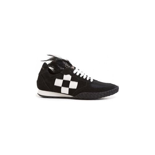 Baskets - Sneakers Cuir Feathers noir/blanc - Stéphane Kelian - Modalova