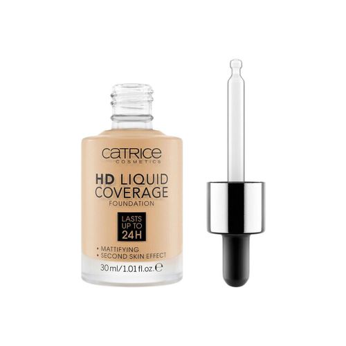 Fonds de teint & Bases Fond De Teint Couverture Liquide Hd Dure Jusqu'à 24h 036-noise - Catrice - Modalova