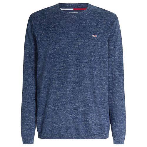 Sweat-shirt Pull en maille ref 52897 Navy - Tommy Jeans - Modalova