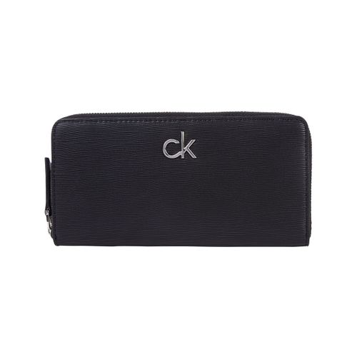 Portefeuille Compagnon ref 53144 19*10*2 Black - Calvin Klein Jeans - Modalova