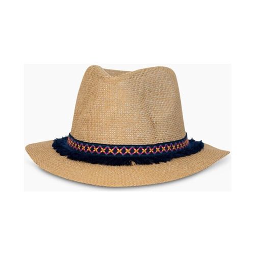 Chapeau Chapeau fedora effet paille F, Beige - Kebello - Modalova