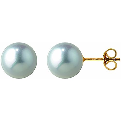 Boucles oreilles Boucles d'oreilles or perles de culture 8 mm - Brillaxis - Modalova