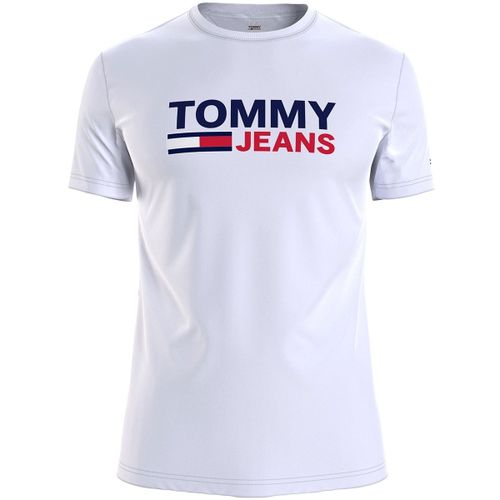 T-shirt T-shirt ref 52152 YBR Blanc - Tommy Jeans - Modalova